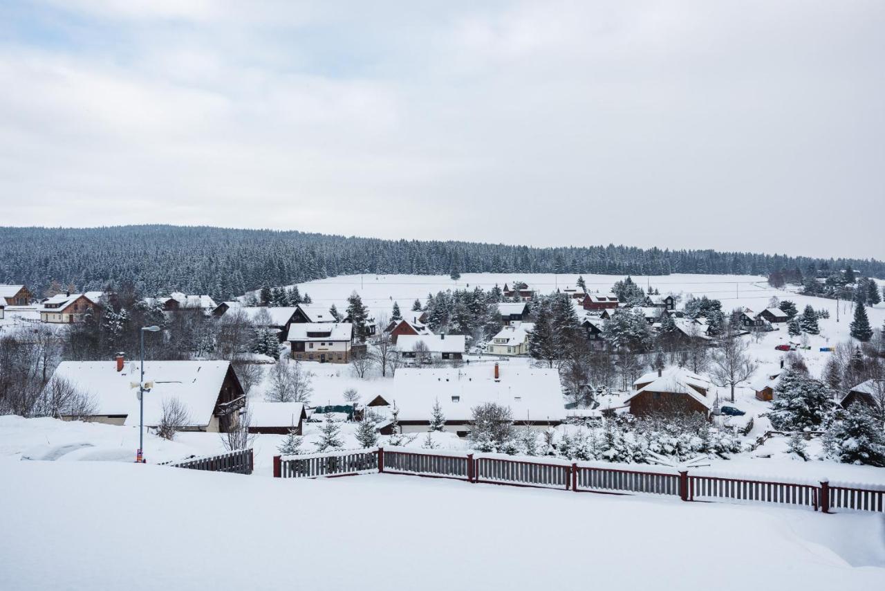 Penzion Cerny Vlk Hotel Kvilda Kültér fotó